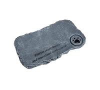 FONDOTIN PET Memorial Stone for Dogs and Cats Engraved Grave Marker Angel Wings Outdoor Memorial Statue for Garden Decoration and PET Loss Tribute