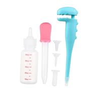 FONDOTIN Pet Nursing Bottle Kit for Puppies Kittens Small Pets Lightweight Portable Feeding with Unique Nipples for Easy Feeding Travel Friendly Milk Feeder for Newborn Puppies Rabbits