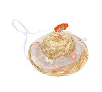 FONDOTIN Pet Party Headwear Dog and Cat Flower Hat Made of Soft Materials Easy to Put on and Take off Perfect Present for