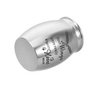 FONDOTIN Pet Urn Funerary Urns for Pets Cat Casket for Ashes Holder for Dog Ashes Cat Funeral Supplies Casket Silver Stainless Steel