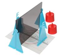 FONDOTIN Physics Optics Reflection Kit for Middle School Optical Imaging Experiment Complete Classroom Science Lab Tool for Teaching Optical Reflection Principles