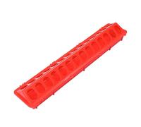 FONDOTIN Pigeon Feeding Trough Red 515x125x80mm Adjustable Bird Food Dispenser for Home and Pet Store