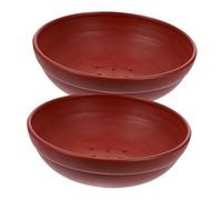 FONDOTIN Pigeon Nesting Bowl Plastic Bird Hatching Nest Lightweight Breeding Bed Small Bird Resting Place Suitable for Pigeon Quail and Sparrow Cages