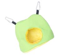 FONDOTIN Plush Bird's Nest for Parrots Warm and Cozy Winter Sleeping Bed Thickened Bird Nest for Indoor Pet Birds to Rest and Hideaway Random Color