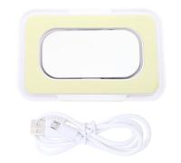 FONDOTIN Portable Baby Wipes Warmer Wet Tissue Heater Baby Supplies Compact Size Safe Easy Operation for Home Car and Travel