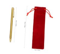 FONDOTIN Portable Brass Retractable Dowsing Rod for Fengshui Energy Detection Divining Tools with Easy Storage and Carry Professional Water Source for Treasure Exploration