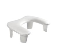 FONDOTIN Portable Detachable U-shaped Nail Arm Rest for Manicure Soft PU Hand Pillow with Ergonomic Design Lightweight Nail Tech Essential for Salon Travel Writing and Drawing Support