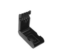 FONDOTIN Portable Foldable Inkstone with Storage Slot, Black Moisture-Retaining Calligraphy Ink Slab and Brush Rest for Students, Creative Sumi-E Ink Plate for Painting and Writing Practice