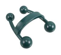 FONDOTIN Portable H-Shaped Handheld Ball Massager for Deep Tissue Muscle Relief Ergonomic Compact Body Massager for Back Legs Feet Travel-Friendly Lymphatic and Precision Massage Tool