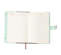 FONDOTIN Portable Lock Diary Book with Password Security Compact Notebook for Office School Home Use Delicate Design for Personal Writing and Secret Keeping Travel-friendly Journal