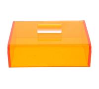 FONDOTIN Portable Small Pill Case Light Blocking Medication Storage Box with Multicompartment Layout, UV Protection, Plastic Material for Travel and Business Trips, Suitable for Light