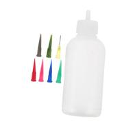 FONDOTIN Pottery Glaze Squeeze Bottle with Fine Needle Tip Applicator Ceramic Precision Applicator Tool for Clay and Soft Pottery Glazing DIY Crafting