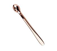FONDOTIN Practical Zinc Alloy Eye Massage Tool Rose Golden Eye Cream Spoon for Dark Circles Fatigue Relief and Circulation Boosting Portable Beauty Accessory for Home Travel