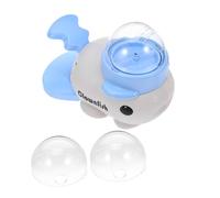 FONDOTIN Press and Rotate The Feeder Food Dog Feeding Dog Treat Dispenser Fun Treat Dispensing Sky-blue Abs