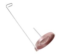 FONDOTIN Professional Rose Gold Aluminum Thread Stand for Sewing Machine Single Spool Holder with Strong Wear Resistance Stable Vertical Guide for Embroidery Quilting and Thick Thread