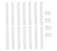 FONDOTIN Puppy Ear Posting Kit Dog Ear Correction Stick Foam Rod with Adhesive Tape Comfortable Fit Stable Support White Suitable for Home Training Large Breed Dogs