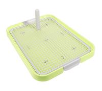FONDOTIN Puppy Potty Training Tray Anti-slip Design Easy to Clean Dog Toilet for Indoor Use Portable and Reusable Pee Stand for Dogs