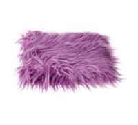 FONDOTIN Purple Newborn Photography Mat Soft Quilt Blanket Photo Props Non Shedding Easy Clean Photography Backdrop for Newborns