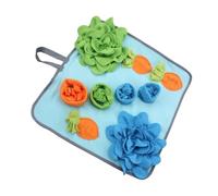 FONDOTIN Rabbit Snuffle Mat Indoor Slow Feeding for Small Pets Interactive Bunny Puzzle Cushion for Safe Treat Hunting and Boredom Relief