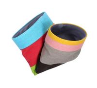 FONDOTIN Rainbow Pet Tunnel for Small Animals Canvas Hideaway Play Tube for Hamsters Squirrels Rabbits Versatile Secure Nest Exploration