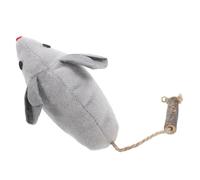 FONDOTIN Real Catnip Simulation Mouse Toy for Cats Interactive Indoor Play Teething Chew Toy Plush Catnip Mice