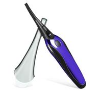 FONDOTIN Rechargeable Heated Eyelash Curler with Safety Comb Portable Handheld Lash Curler Wand for Quick Touch Ups Compact Electric Eyelash Tool for Makeup