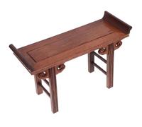 FONDOTIN Redwood Offering Table Display Stand Rectangular Wood Base for Ornaments, Bonsai, Centrepiece Home Decor, Japanese Vintage Style