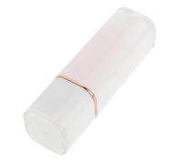 FONDOTIN Refillable Lipstick Tube with Stylish Four Leaf Design DIY Lip Balm Container Portable Cosmetic Packaging for Lip Gloss Making