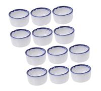 FONDOTIN Reptile Feeding Bowl Set Spider Scorpion Basin Mini Ceramic Water Bowls Pet Drinking Water Feeder Easy to Clean Space-saving
