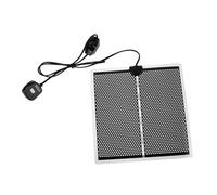 FONDOTIN Reptile Heat Mat with Adjustable Temperature Control, Infrared Ptc Heating Pad 28x28cm, under Tank Warmer for Snakes, Turtles, Lizards, and Small Pets Indoor Use