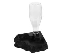 FONDOTIN Reptile Water Feeder Practical Automatic Water Dispenser for Lizards Tortoises Geckos High-density Safe Plastic