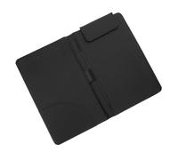 FONDOTIN Restaurant Menu Clipboard for Bill 7.8X4.9 Inches Leather Receipt Checkbook Server Writing Pad Memo Clip Holder for Food Service and Guest Check in Restaurants