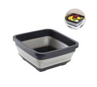 FONDOTIN Retractable Folding Washbasin Non-slip Household Basin Portable for Travel Outdoor Car Washing Space-saving Collapsible Foot Soak Tub with Stable Bottom Design