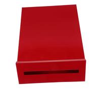 FONDOTIN Retro Mailbox Vintage Wall Mount Mailboxes Decorative Letterbox for Outdoor Home Office Use As Secure Letter Holder