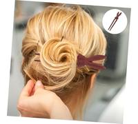 FONDOTIN Retro Rabbit Hairpin Vintage Chinese Style Wooden U-shaped Hair Sticks for Buns Cute Hair Accessories for Daily Wear and Special Occasions