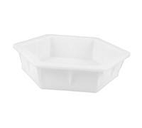 FONDOTIN Reusable Hexagon Concrete Brick Mold for Lawn Patio Garden Walkway Paving Mould for Sidewalk Stepping Stone DIY Outdoor Path Maker Versatile Driveway and Decoration