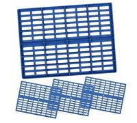 FONDOTIN Reusable Plastic Bunny Pads Foot Resting Mats for Rabbit Cage Sturdy Rabbit Mats