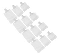 FONDOTIN Reusable Squeeze Lotion Bags 12pcs Set with Flip Cap 30ml 50ml 100ml Refillable Cosmetic Travel Containers for Outdoor Toiletries and Makeup Storage