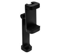 FONDOTIN Rotatable Phone Tripod Holder Clamp Adjustable Cell Phone Stand for Horizontal Vertical Positioning Durable Stainless Steel Abs Secure Grip for Live Streaming Photography Home