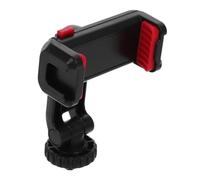 FONDOTIN Rotation Phone Holder Clip Adapter with Hot Shoe Lock Dual Tripod Screw Mount for Compatible with Cameras Microphones and LED Lights