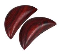 FONDOTIN Sandalwood Gua Cup Set for Sacred Divination Practice Wooden Yin Yang Cups for Accurate Tarot and Astrology Guidance Reliable Craftsmanship Spiritual Answering Tools