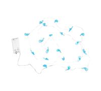 FONDOTIN Seahorse Ocean String Lights 20 Warm LED Copper Wire Lights 2m Battery-Powered Plastic Festival Party Decor Boys and Girls Bedroom Holiday Decoration