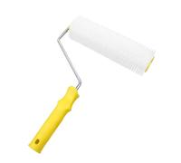 FONDOTIN Self Leveling Defoaming Roller Brush with Spiked Design for Bubble Removal Floor Paints Plastic Construction Easy to Install and Portable for Smooth Surface Finishing