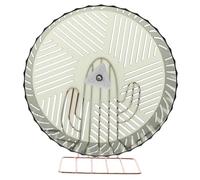 FONDOTIN Silent Hamster Wheel for Exercise Chinchilla Wheel with Stable Stand for Squirrels Hedgehogs and Small Pets Promotes Healthy Activity Quiet Design for Peaceful Nights