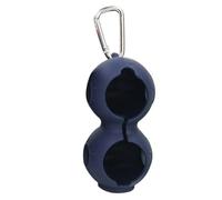 FONDOTIN Silicone Golf Ball Holder with Hook and Belt Clip for Golfers | Dual Ball Storage, Hands Free Carrying, Protects Balls on Course, Fits Golf Bag and Belt