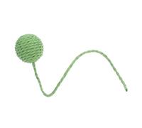 FONDOTIN Sisal Rope Replacement Pole for Cat Scratching Posts with Interactive Tail Paper Rope Ball for Indoor Cats Bored for Extended Entertainment and Longevity