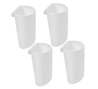 FONDOTIN Small Hanging Basket and Cart Cup Holder Portable Storage Bin with Hanging Trash Can Feature, Lightweight Design for Rolling Cart Accessories, for Beauty Salon and Home