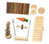 FONDOTIN Small Pet Chew for Hamsters Rabbits Guinea Pigs Teething for Dental Health Chew Accessories for Rats Gerbils and Dwarf Hamsters in Cage