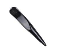 FONDOTIN Solid Horn Scraping Rod Black Guasha Stick for Acupuncture Massage Smooth Rounded Edges for Skin Care Multifunctional Manual Body Massager Circulation and Relief