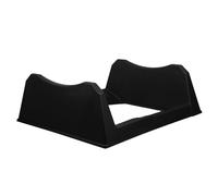 FONDOTIN Spare Tire Carrier Tire Mount for Utility Trailers and RVs Black PP Tire Display Stand for Trailers and Commercial Spaces